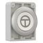 Pushbutton, RMQ-Titan, Flat, momentary, White, inscribed, Metal bezel, ON/OFF thumbnail 11