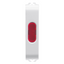 SINGLE INDICATOR LAMP - RED - 1/2 MODULE - GLOSSY WHITE - CHORUSMART thumbnail 1