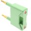 Fuse-holder, LV, 20 A, AC 690 V, BS88/A1, 1P, BS, back stud connected, green thumbnail 4