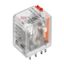 Relay DRM570730LT, 4 CO, 230 V AC, 5 A, with test button and LED, Weidmuller thumbnail 2
