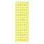 Cable coding system, 1.5 - 2.5 mm, 5.8 mm, Polyamide 66, yellow thumbnail 2