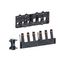 Kit for assembling 3P reversing contactors, LC1D09-D38 with screw clamp terminals, without electrical interlock thumbnail 2