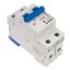 Miniature Circuit Breaker (MCB) AMPARO 10kA, C 25A, 2-pole thumbnail 5