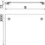DRL 075 FS Cover with turn buckle for cable tray and ladder 75x3000 thumbnail 2