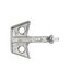 Key for rebate lock - 6 mm square female - metal thumbnail 2