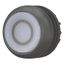 Illuminated pushbutton actuator, RMQ-Titan, Flush, maintained, White, inscribed 0, Bezel: black thumbnail 2