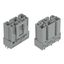 Plug for PCBs straight 3-pole gray thumbnail 1