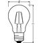 LED Retrofit CLASSIC A DIM 2.2 W/2700 K FIL CL E27 thumbnail 5