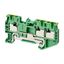 Ground multi conductor DIN rail terminal block with 3 push-in plus con thumbnail 2