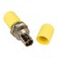 FO Coupler ST, Metal, Singlemode, zirconia, D-hole, ECO thumbnail 1