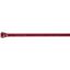 TYV23M CABLE TIE 18LB 4IN MAROON ECTFE thumbnail 1