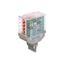 Relay module Nominal input voltage: 24 VDC 3 break contacts and 1 make thumbnail 3