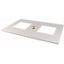 Top plate for OpenFrame, fan, W=1350mm, grey thumbnail 1