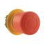 Emergency stop/emergency switching off pushbutton, RMQ-Titan, Mushroom-shaped, 30 mm, Non-illuminated, Turn-to-release function, Red, yellow thumbnail 12