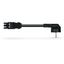 pre-assembled connecting cable;Eca;Plug/open-ended;black thumbnail 4
