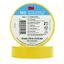 3M™ Temflex™ Vinyl Electrical Tape 165, Yellow, 19 mm x 25 m, 100 Roll thumbnail 1