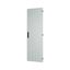 Section wide door, ventilated, right, HxW=2000x600mm, IP42, grey thumbnail 3