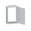 Wall-mounted frame 2A-18 with door, H=915 W=590 D=250 mm thumbnail 1