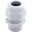 Splashproof M20 cable gland, grey thumbnail 1