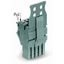 1-conductor female connector Push-in CAGE CLAMP® 4 mm² gray thumbnail 1