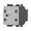 Auxiliary contact module, 2 pole, Ith= 16 A, 1 N/O, 1 NC, Front fixing, Screw terminals, DILA, DILM7 - DILM38, XHIR thumbnail 6