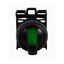 Illuminated selector switch actuator, RMQ-Titan, With thumb-grip, maintained, 2 positions (V position), green, Bezel: black thumbnail 8