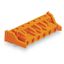 THT female header angled Pin spacing 7.62 mm orange thumbnail 5