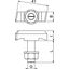 MS50HB M12x30 ZL Hook-head screw for profile rail MS5030 M12x30mm thumbnail 2