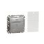 Sedna Design & Elements, Key card Switch 10AX, aluminium thumbnail 3