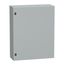 Spacial CRN plain door with mount.plate. H1000xW800xD300 IP66 IK10 RAL7035.. thumbnail 1