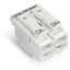 Lighting connector push-button, external for Linect® white thumbnail 2