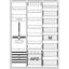 DA37BD Meter board, Field width: 3, Rows: 57, 1100 mm x 800 mm x 215 mm, Isolated (Class II), IP31 thumbnail 17