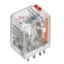 Relay DRM570730LT, 4 CO, 230 V AC, 5 A, with test button and LED, Weidmuller thumbnail 1