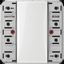 Standard push-button module 4-gang CD5074TSM thumbnail 1