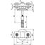 Conductor holder with StSt cleat, for Rd 7-10/Fl 30mm w. wood screw an thumbnail 2