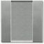 6735/01-803 CoverPlates (partly incl. Insert) Remote control grey metallic thumbnail 1