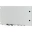 Section wide door, closed, HxW=450x800mm, IP55, grey thumbnail 3