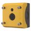 Surface mounting enclosure, 1 mounting location, yellow cover, for illuminated ring thumbnail 5