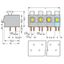 804-310 PCB terminal block; push-button; 2.5 mm² thumbnail 4