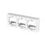 TRIPLE X3 SURFACE ADAPTER FOR SOCKETS AND SWITCHES UNIVERSAL thumbnail 1