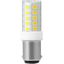 LED Ba15d Tube T17x52 230V 380Lm 3.5W 830 AC Clear Non-Dim thumbnail 1