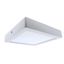 Gelys LED Flush mount 18W IP54 4000K 1440Lm Square White thumbnail 1