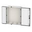 Wall-mounted enclosure EMC2 empty, IP55, protection class II, HxWxD=950x800x270mm, white (RAL 9016) thumbnail 16