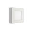 ALGINE  ECO LED SQUARE  230V 6W IP20  WW CEILING PANEL white frame SURFACE thumbnail 1