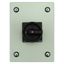 Main switch, P1, 40 A, surface mounting, 3 pole, 1 N/O, 1 N/C, STOP function, With black rotary handle and locking ring, Lockable in the 0 (Off) posit thumbnail 9