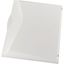 Plastic door, white, for 4-row distribution board thumbnail 3