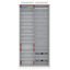 CA27VM ComfortLine Compact distribution board, Surface mounting, 84 SU, Isolated (Class II), IP44, Field Width: 2, Rows: 7, 1100 mm x 550 mm x 160 mm thumbnail 5