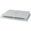 Top plate, ventilated, W=800mm, IP42, grey thumbnail 3