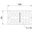 RLVK 60 A2 Straight connector for cable tray 60x100 thumbnail 2