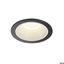 NUMINOS® DL XL, Indoor LED recessed ceiling light black/white 4000K 55° thumbnail 1